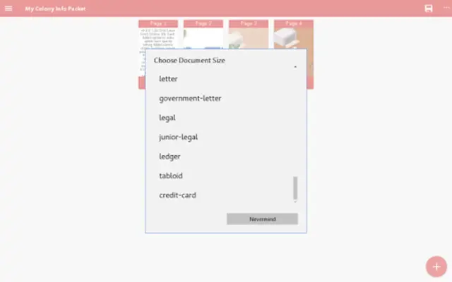 PDF Document Scanner android App screenshot 3