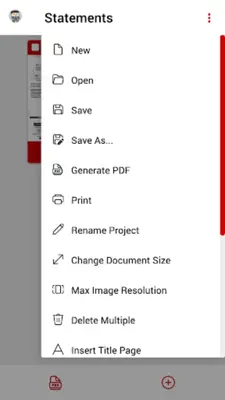 PDF Document Scanner android App screenshot 6